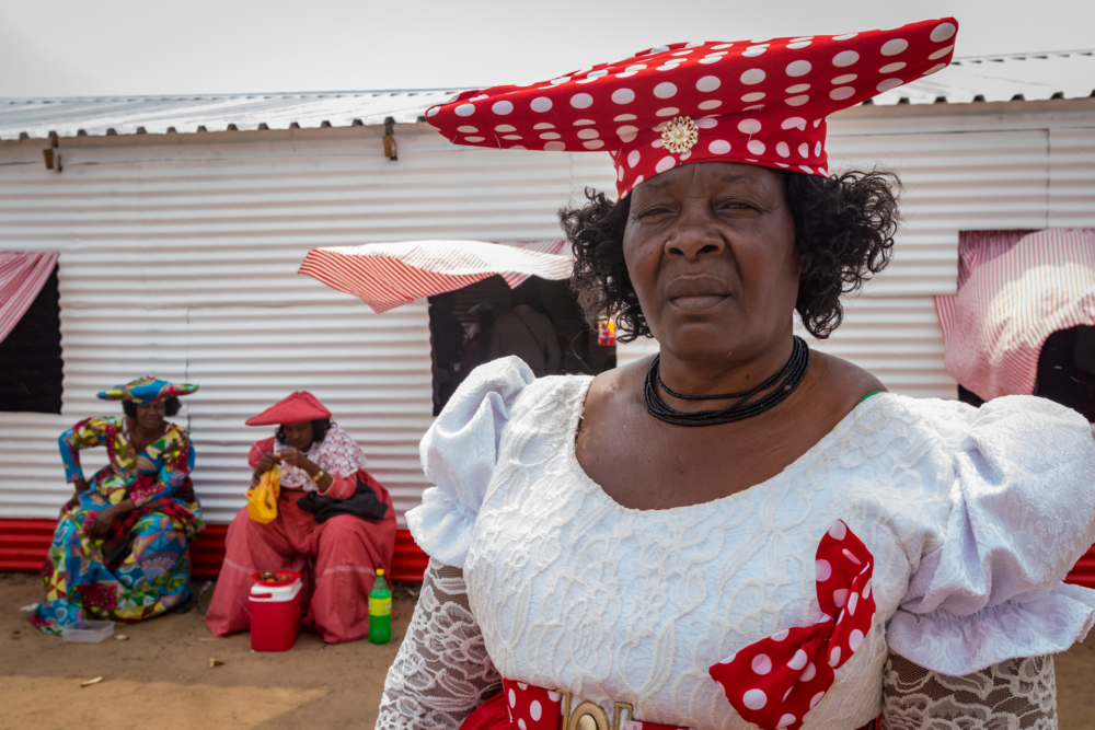 Herero at church-2