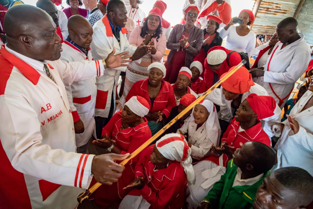 Herero at church-5